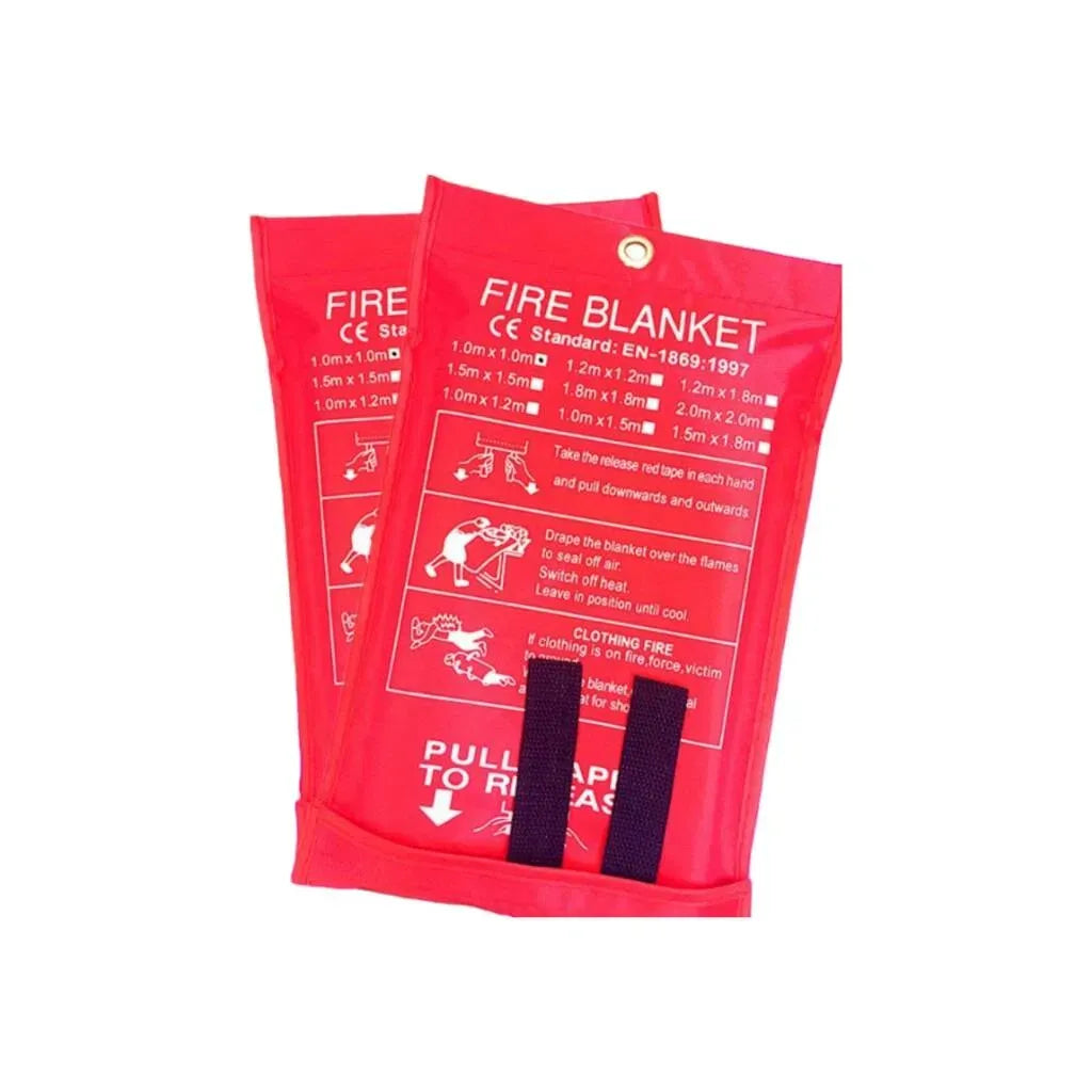 Emergency Fire Blanket Fiberglass Flame Retardant Heat Insulation Shield Kitchen