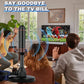 Upgraded TV Antenna Indoor Outdoor HDTV Amplified Digital TV Antenna 4K 1080P Long Range
