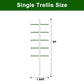 4FT Garden Trellis Plant Support for Tomato Cucumber Climbing Plants 1PC