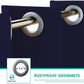 50x96 Outdoor Blackout Curtain Dark Blue Grommet Patio Pergola Privacy 1 Panel