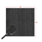 10x10ft Black Shade Cloth Garden Sun Shade Net Greenhouse Plant Cover Clips