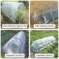 12x16 Greenhouse Film Polyethylene UV Resistant Clear Grow Tunnel Cover