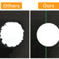 3 ft x 12 ft Easy Plant Weed Block Fabric Pre Cut 6 In Planting Hole 2.9 oz Black