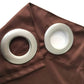 50x108 Brown Outdoor Curtains Set of 2 Grommet Blackout Patio Pergola Privacy