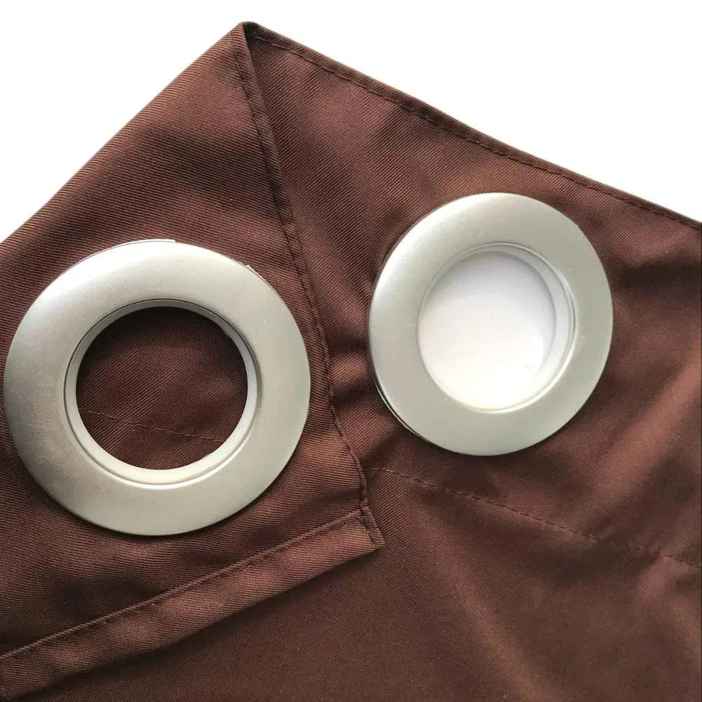 50x108 Brown Outdoor Curtains Set of 2 Grommet Blackout Patio Pergola Privacy