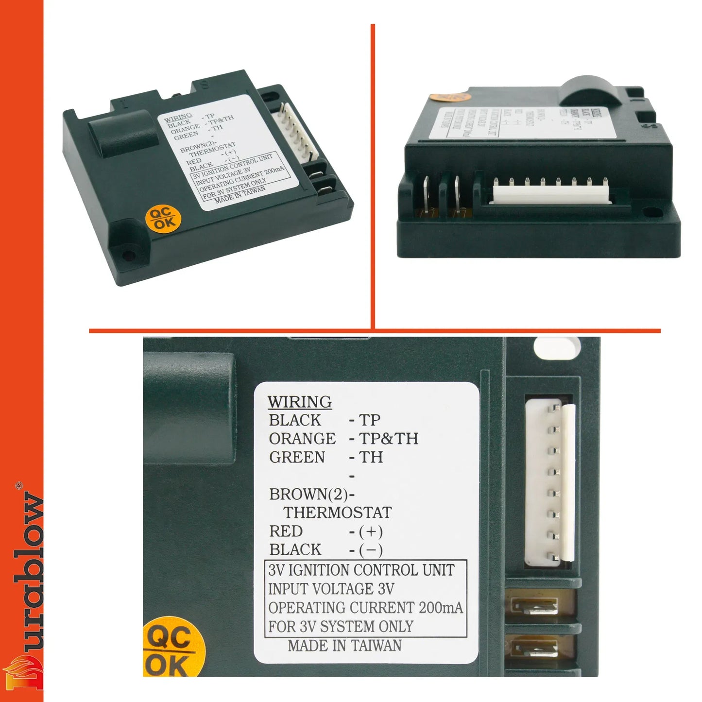 Durablow IPI Ignition Control Module Fireplace Dexen 593-592 GM-6KA HHT 350-M