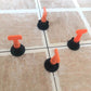 100PCS Tile Leveling System Reusable Tile Spacer Leveler Wall Floor 2 Wrenches