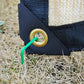 50PCS 9 Gauge Green Landscape Staples U Pins 6in Turf Weed Barrier Garden Stakes