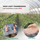 12x16 Greenhouse Film Polyethylene UV Resistant Clear Grow Tunnel Cover