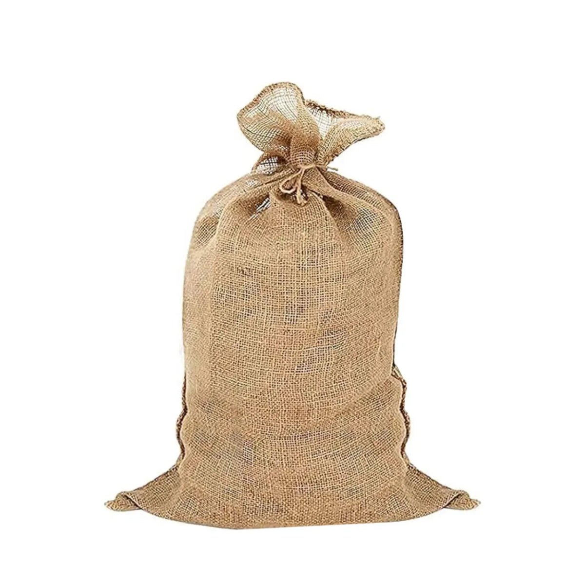 20x36in Burlap Jute Sack Drawstring Potato Onion Produce Storage Bag Natural 1PC