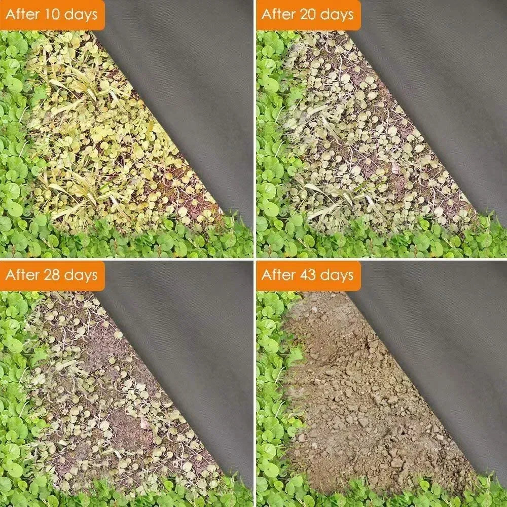 3.0 oz Non Woven Weed Barrier Landscape Fabric Heavy Duty Garden Ground Cover