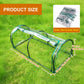 Mini Greenhouse Tunnel Clear PVC Garden Cloche Plant Cover Seedling Grow House