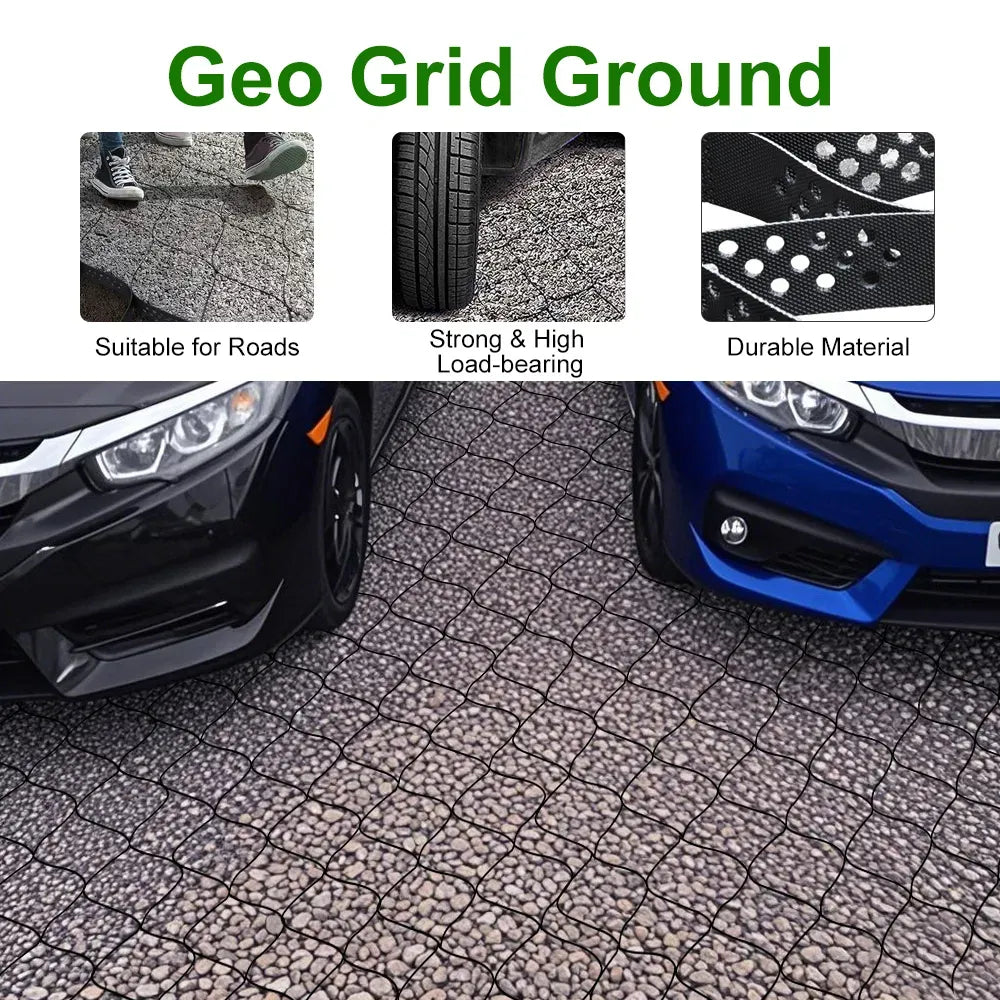 10x16.5 FT Geocell Ground Grid Gravel Stabilizer Driveway Slope Erosion Control
