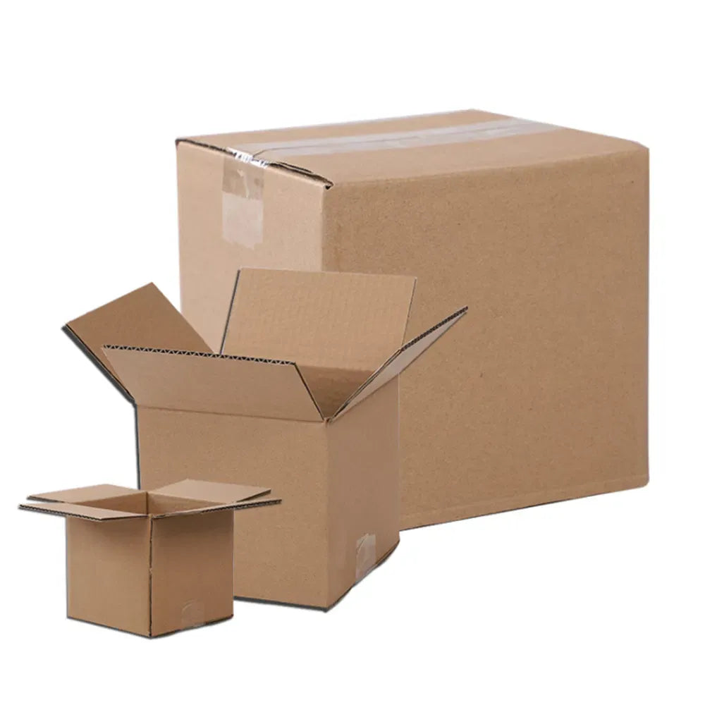 100 Pack 6x6x6 Shipping Boxes Corrugated Cardboard Mailing Box Bulk 6x6x6"