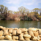 14x26 Burlap Sandbag Natural Jute Empty Flood Barrier Sack with Tie 1PC