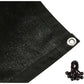 6x12 FT 90% Black Shade Cloth Grommets Pergola Patio Sun Screen Privacy Cover
