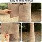 4 Rolls Burlap Tree Wrap Natural Jute Winter Plant Trunk Protector Garden Fabric