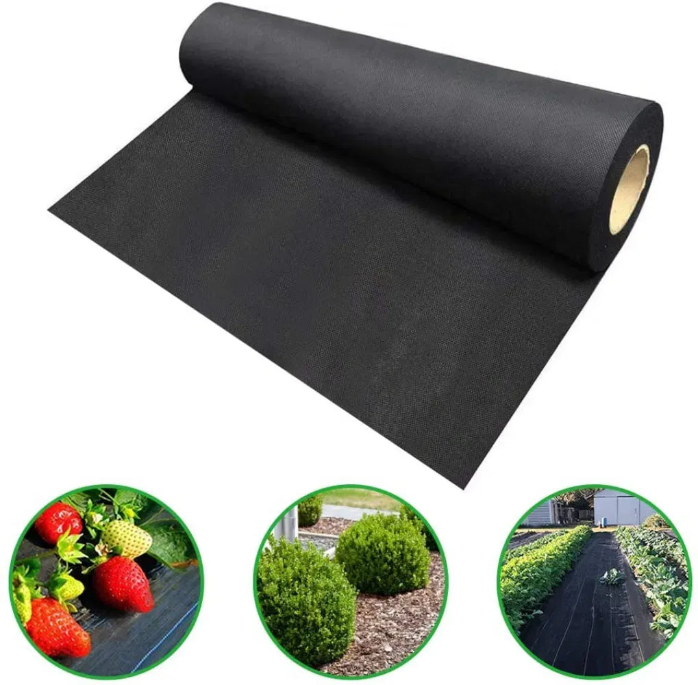 3.0 oz Non Woven Weed Barrier Landscape Fabric Heavy Duty Garden Ground Cover