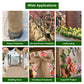 5.3ft x 50ft Burlap Roll Natural Jute Garden Fabric Weed Barrier Tree Wrap