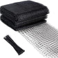 7.5 x 65 Ft Plastic Deer Netting Garden Fence Anti Bird Mesh With Cable Ties New