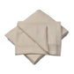 King Size Bed Sheet Set 4PC White Brushed Microfiber Deep Pocket Soft Sheets