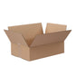 50 Pack 14x10x4 Shipping Boxes Corrugated Cardboard Mailing Cartons 3mm Kraft