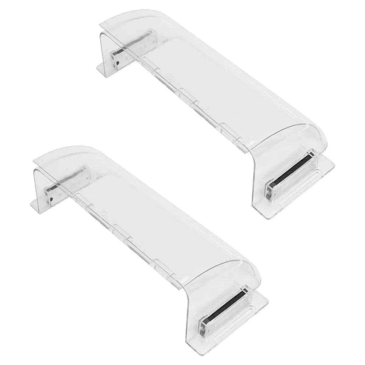 2 Pack Adjustable Magnetic Air Vent Deflector Heat AC Floor Register Clear