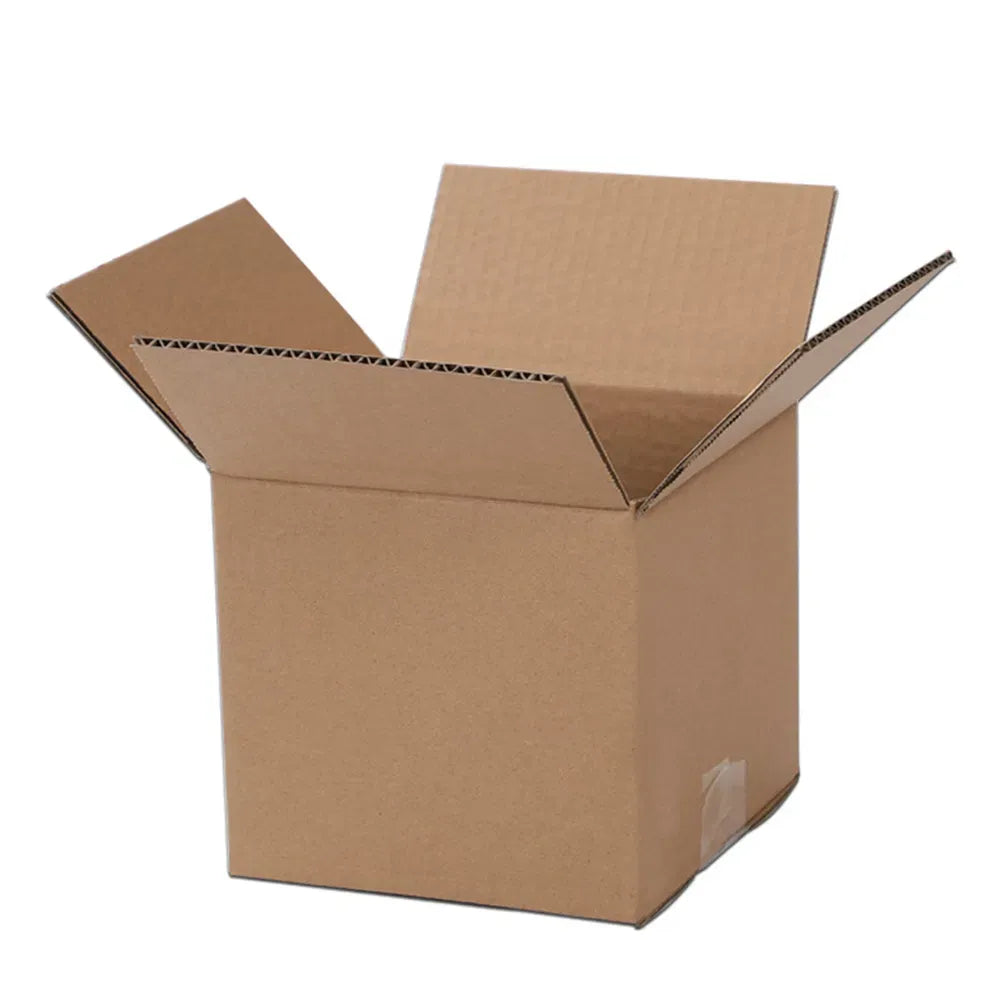 100 Pack 4x4x4 Shipping Boxes Corrugated Cardboard Mailing Box Bulk 4x4x4"