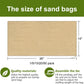 14x26 Burlap Sandbag Natural Jute Empty Flood Barrier Sack with Tie 1PC