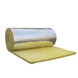 Fiberglass Insulation Roll 48in x 10ft Foil Faced Reflective HVAC Duct Wrap