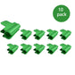 10PCS 16mm Greenhouse Hoop Clips Row Cover Netting Shade Cloth Clamps