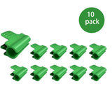 10PCS 16mm Greenhouse Hoop Clips Row Cover Netting Shade Cloth Clamps