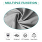 50x96 Gray Outdoor Curtain Panel Tab Top Blackout Patio Pergola Privacy 1 Panel