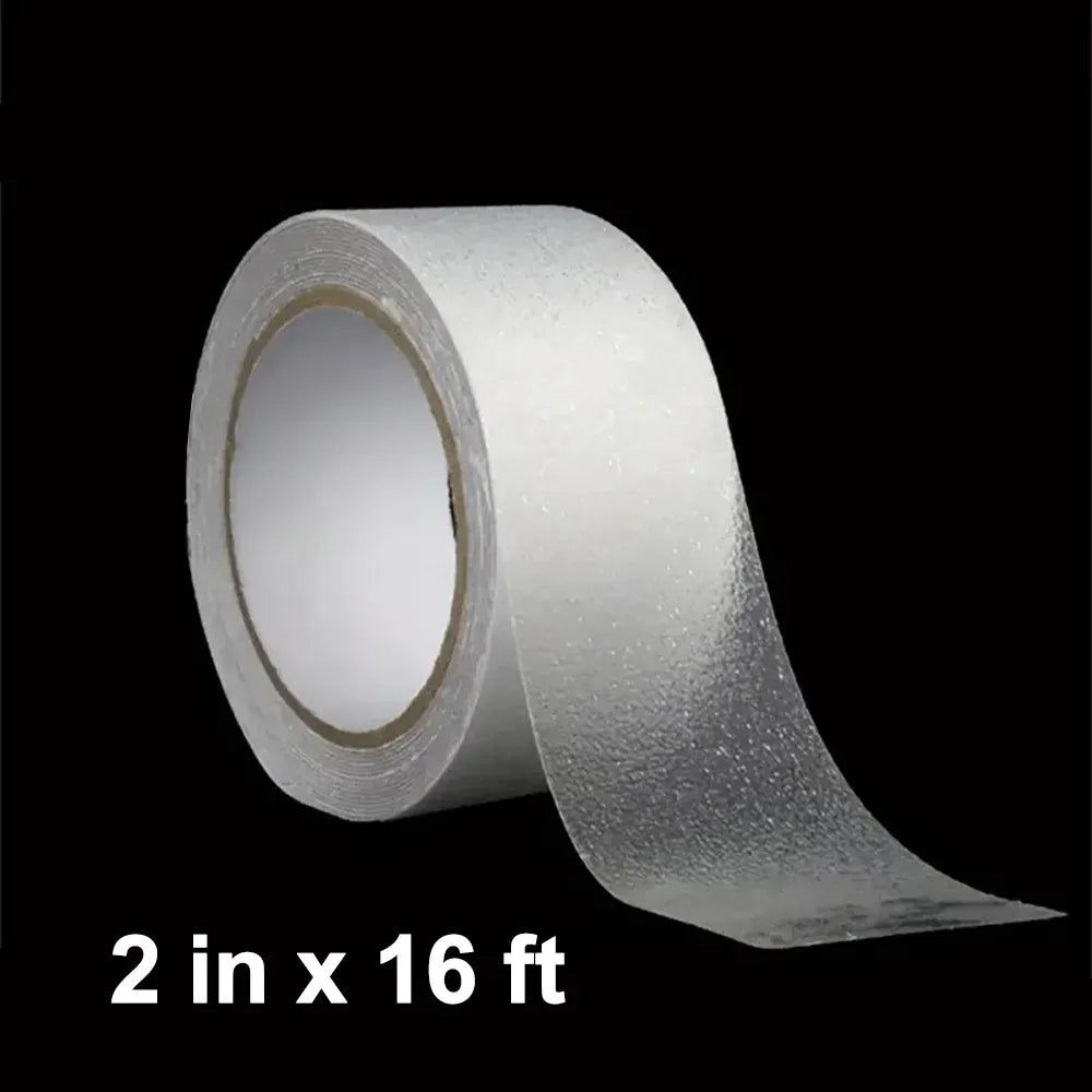 Clear Anti Slip Tape 2 Pack 2in x 16ft PEVA Non Skid Stair Tread Safety Grip