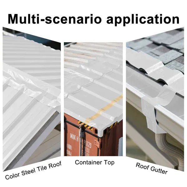 19.68x196.8 Roof Waterproof Tape Self Adhesive Leak Repair Gutter Patch Seal