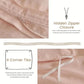 Modern Hotel Style Duvet Cover Set Ultra Soft Microfiber with Corner Fasteners