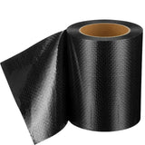 RV Underbelly Repair Tape Black PVC Cloth Adhesive for Tent Awning Tarp