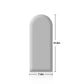 4PCS Gray Self Adhesive Wall Padding Panels Bed Headboard Protector Cushion Pads