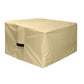 Waterproof Square Fire Pit Cover PVC Patio Fire Table Outdoor