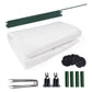 3x3 ft Plant Frost Cover 3 Layer Garden Raised Bed Vegetable Flower Protector