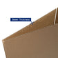 50 Pack 14x10x4 Shipping Boxes Corrugated Cardboard Mailing Cartons 3mm Kraft