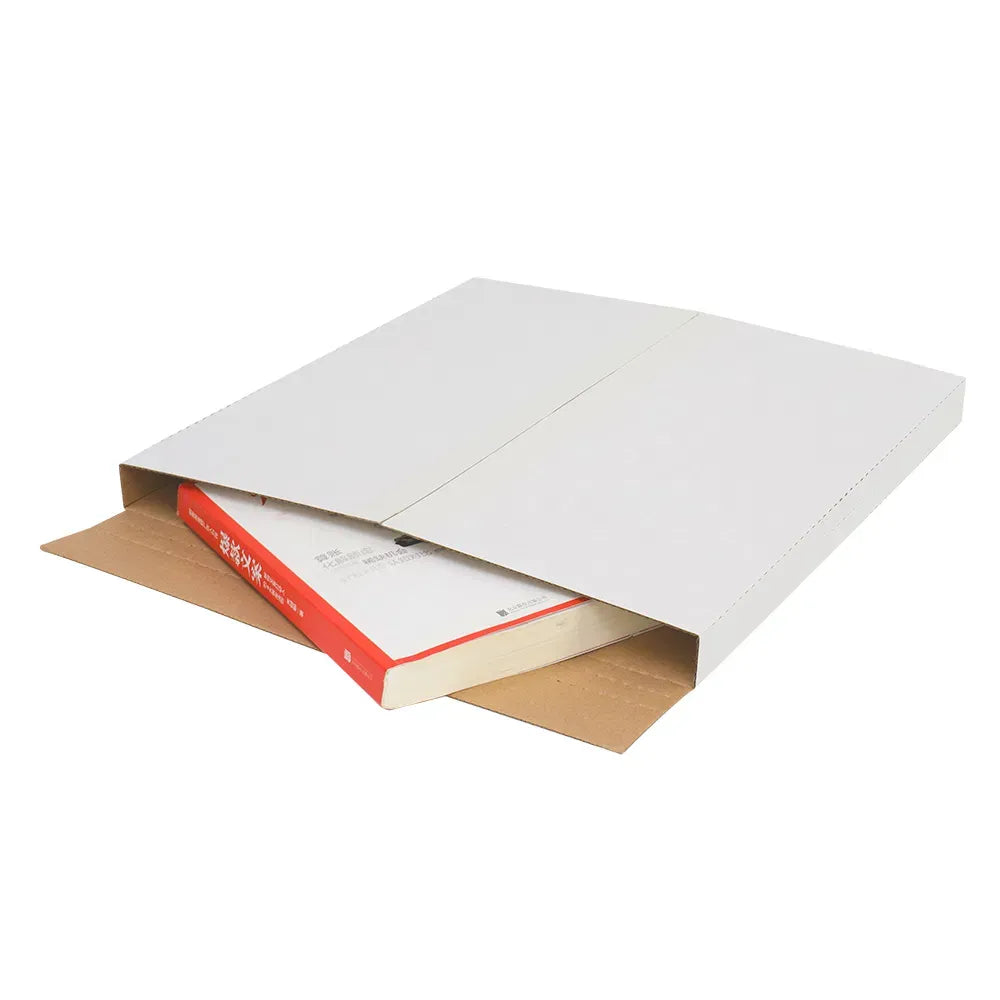 100 White Record Mailers 12.5x12.5 12" Vinyl LP Shipping Boxes Variable Depth