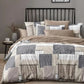Twin Comforter Set 2 Piece Soft Microfiber All Season Quilted Luxury Bedding Set