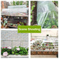 Greenhouse Hoops Garden Row Cover Support Stakes 4ft Steel Rustproof 6 12 Pack