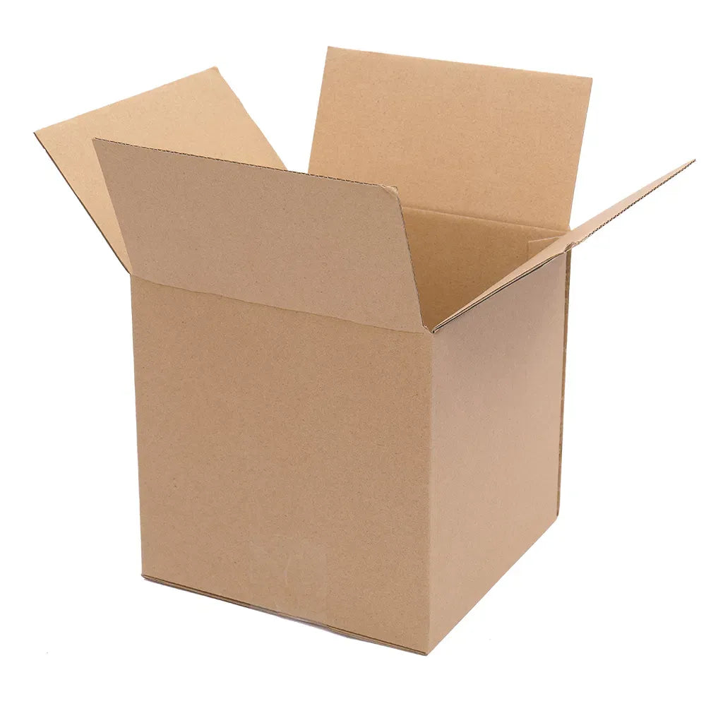 100 Pack 6x6x6 Shipping Boxes Corrugated Cardboard Mailing Box Bulk 6x6x6"