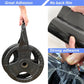RV Underbelly Repair Tape Black PVC Cloth Adhesive for Tent Awning Tarp