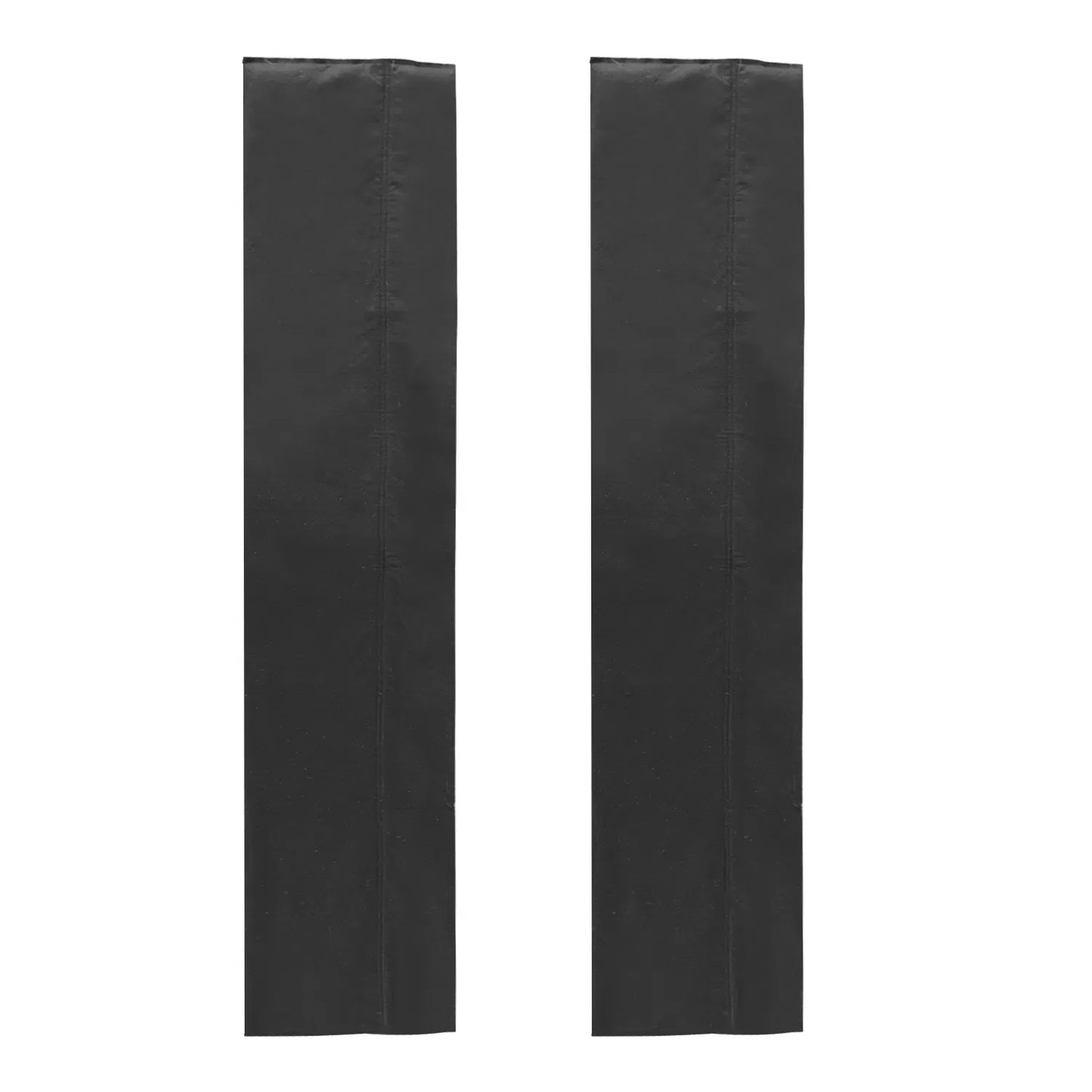 Water Activated Flood Barriers 14ft x 6.5in Sandless Sandbags 2 Pack Black