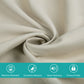 Beige Blackout Curtain Panel 34x84 Grommet Room Darkening Privacy 1 Panel