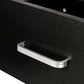 Set of 2 Bedroom Bedside Table Nightstand End Side With Drawer and Open Shelf