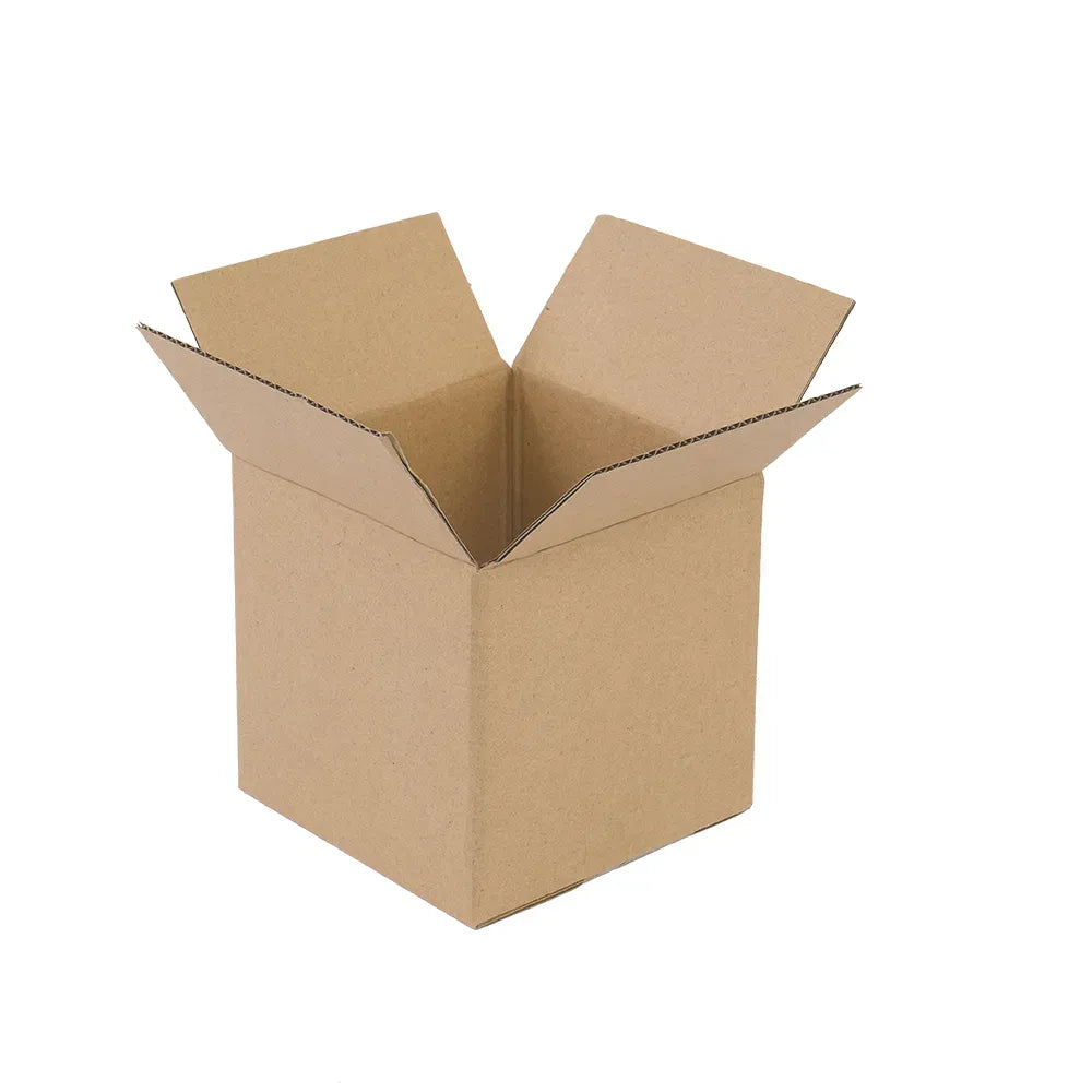 100 Pack 4x4x4 Shipping Boxes Corrugated Cardboard Mailing Box Bulk 4x4x4"